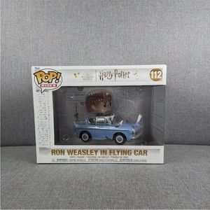 Funko pop , Pop rides Ron Weasley In Flying Car in box unopened